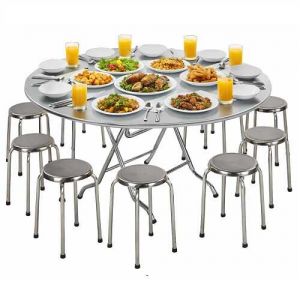 BÀN TRÒN INOX BT120BR