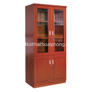 TGD-01-00 PU TỦ HỒ SƠ GỖ CÔNG NGHIỆP-TỦ TÀI LIỆU PHÒNG GIÁM ĐỐC ĐẸP