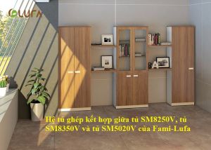 Tủ gỗ phòng khách cao cấp Veneer SM5020V-R(L)